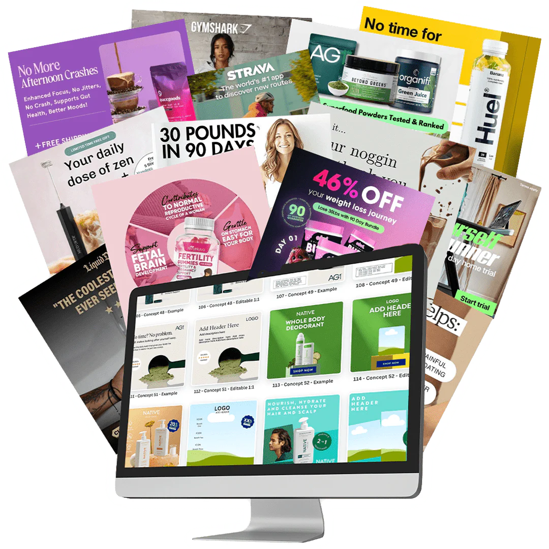 FLOWADLY – 500+ Plantillas Canva para Meta Ads